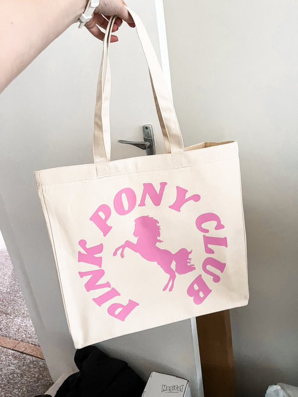 Pink Pony Club Tote - READY TO SHIP