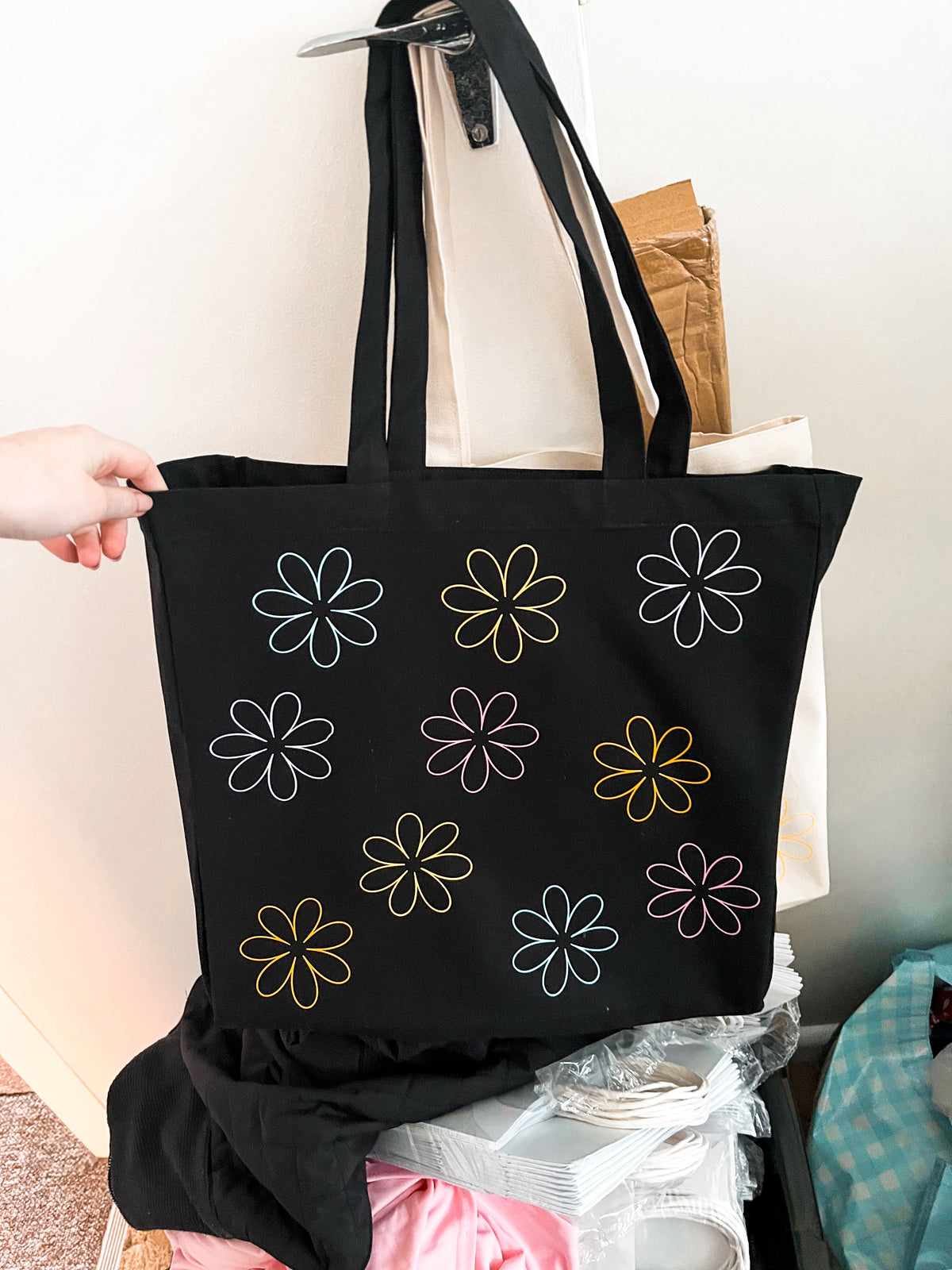 Flower Tote - CLEARANCE
