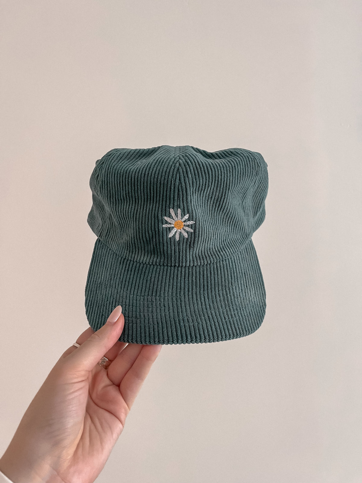 Daisy Corduroy Cap - CLEARANCE | 2 LEFT
