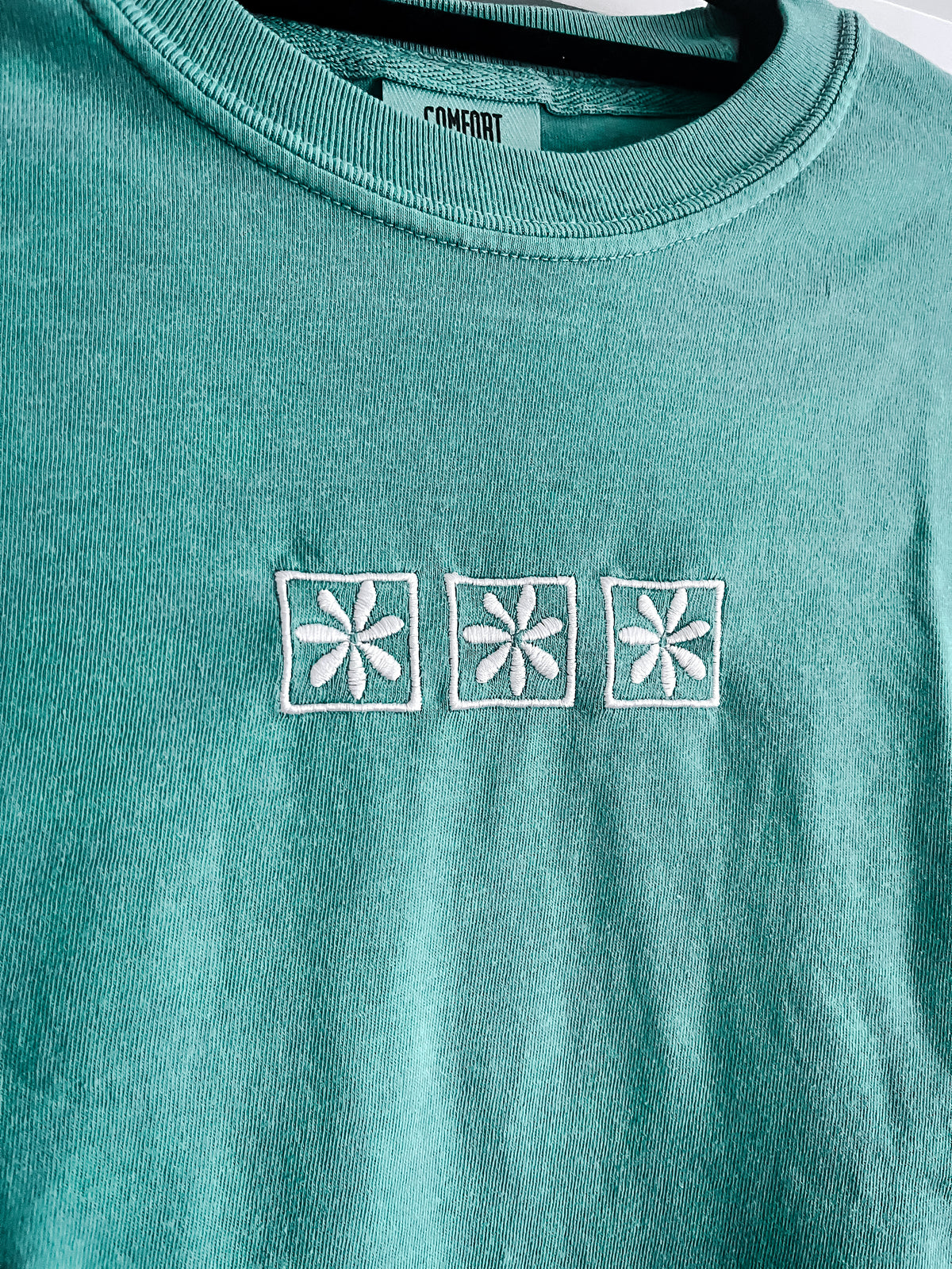 Flower Trio Tee - CLEARANCE