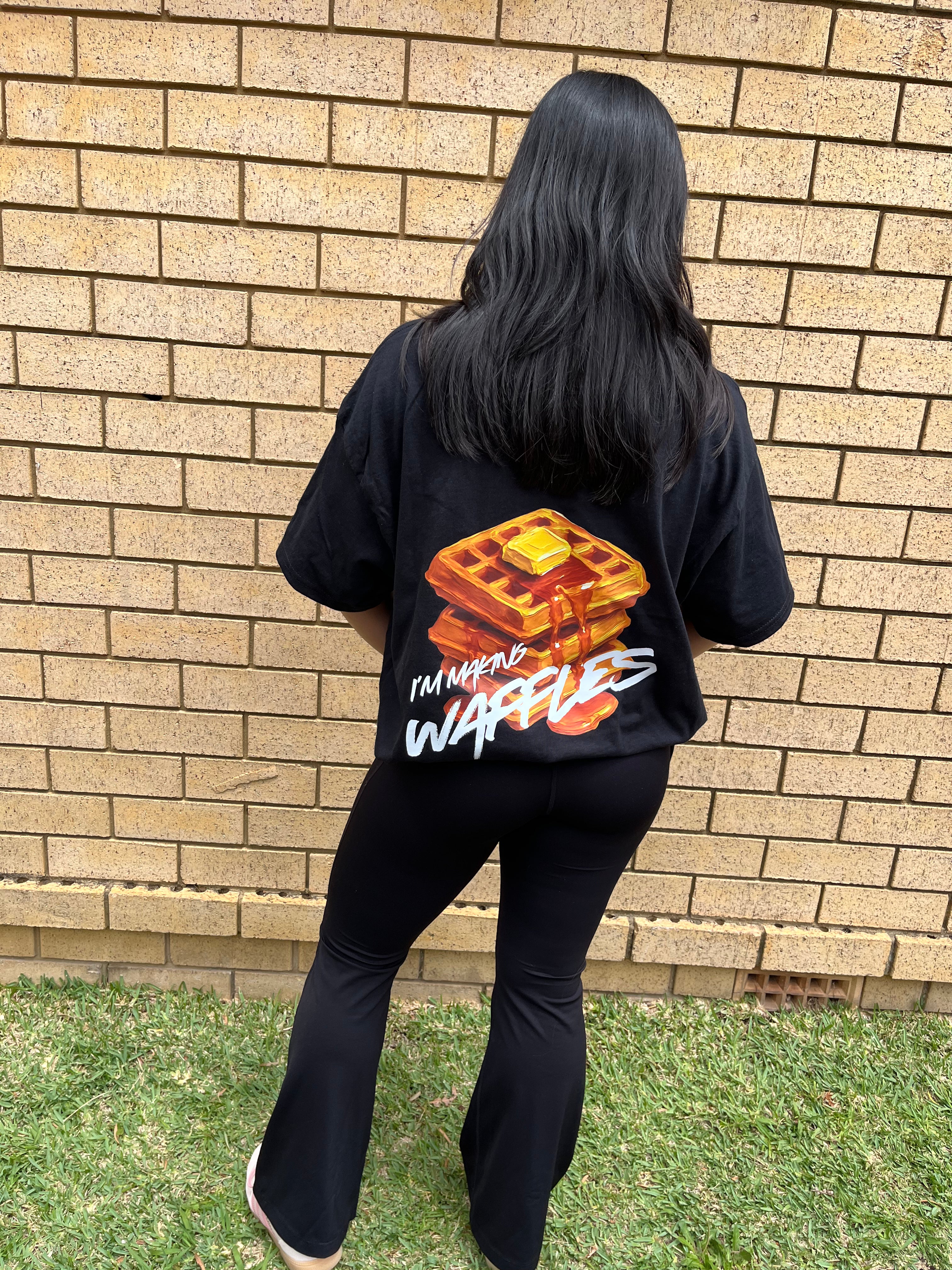 Waffles Tee - MARKET STOCK