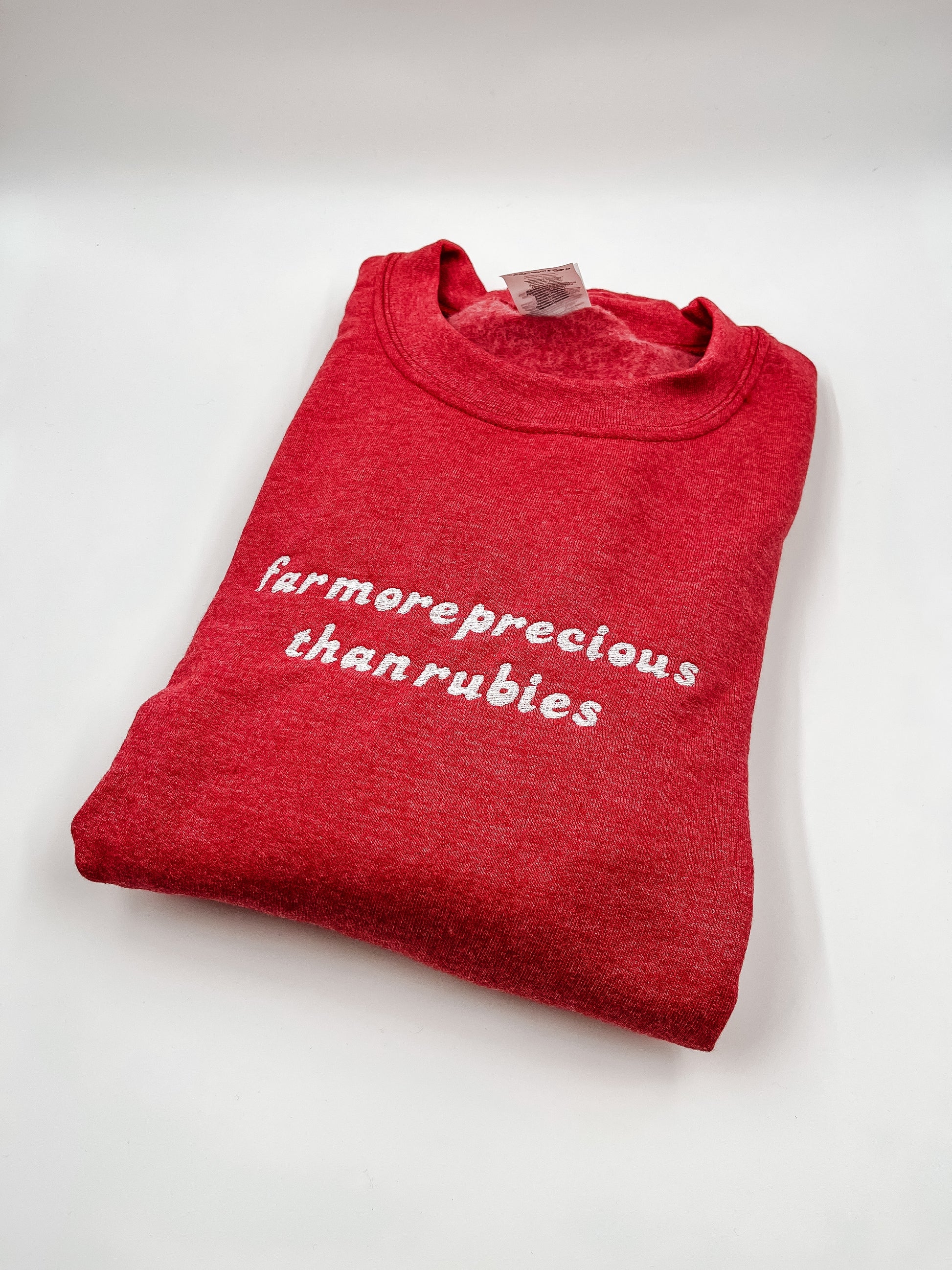 MEDIUM Rubies Sweatshirt - 1 LEFT CLEARANCE